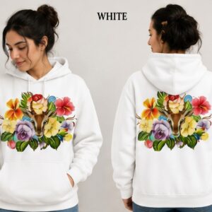 Prosperity~ Fashionable Stylish Hoodie (white)