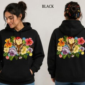 Prosperity~ Fashionable Stylish Hoodie (Black)
